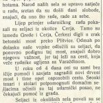 VIJESTI 1945 br 2 str 2 - O marljivom narodu u Cerju, veličanje sloge i radništva