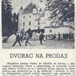 Lipanj 1964., br. 989, VARAŽDINSKE VIJESTI Dvorac Maruševec na prodaju